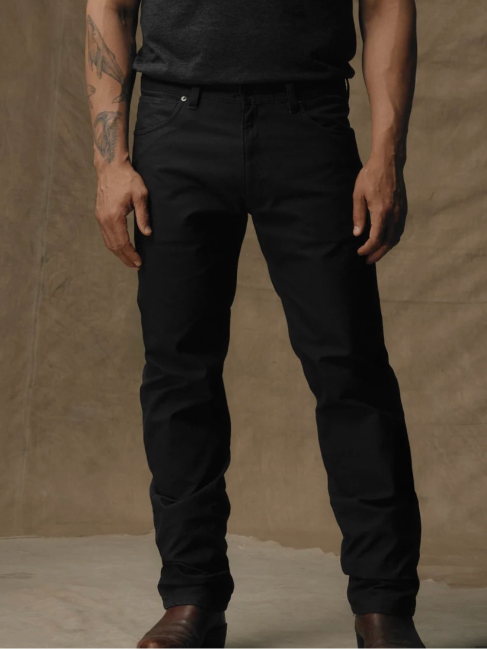 Filson flannel lined dry tin cloth pants. Color - Raven Size 32x32